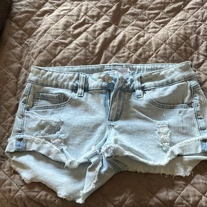 Garage low rise short shorts